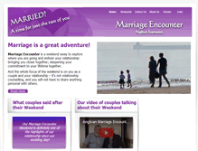 Tablet Screenshot of marriageencounter.org.uk